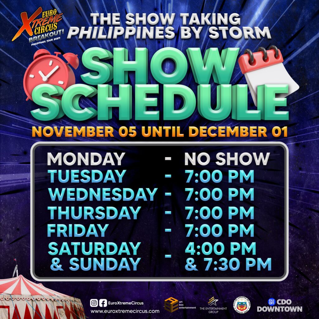 Euro Xtreme Circus, Euro Xtreme Circus CDO, Euro Xtreme Circus, CDO Bloggers, cdo events, circus