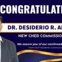 Kagay-anon Desiderio 'Bong' Apag III appointed as New CHED Commissioner during a formal ceremony, New CHED Commissioner Desiderio 'Bong' Apag III welcomed by CHED Chairperson J. Prospero 'Popoy' de Vera III, Desiderio 'Bong' Apag III from Cagayan de Oro City takes oath as CHED Commissioner, aiming to improve higher education, CHED Commissioner Desiderio 'Bong' Apag III discusses future plans for strengthening higher education reforms in the Philippines.